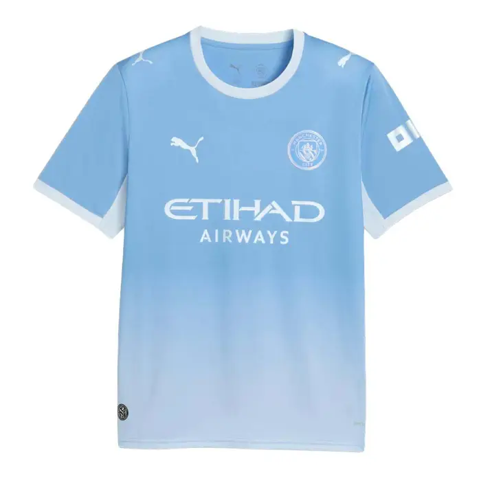 Puma Maglia Calcio Manchester City FC Home Azzurro Blu Uomo