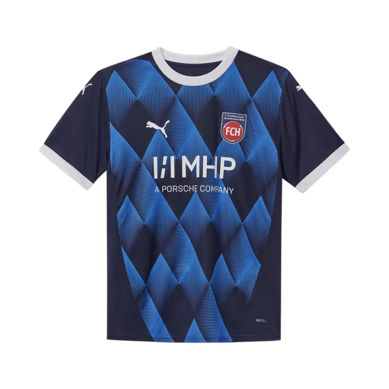 Maglia gara Away FC Heidenheim 24/25 da uomo PUMA Navy Ignite Blue | Puma Blu