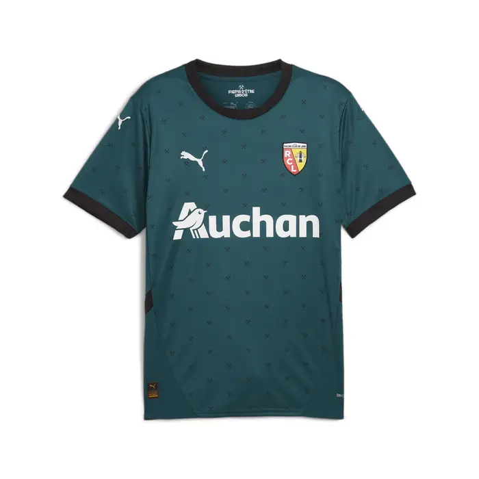 Puma Maglia gara Away RC Lens 24/25 da uomo Varsity Green Black | Verde