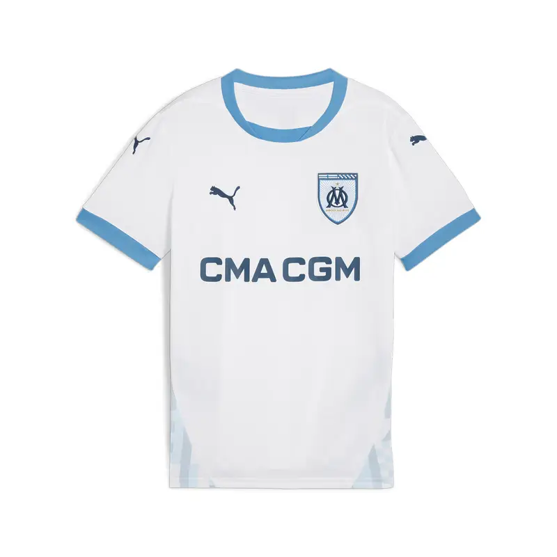 Maglia gara Home Olympique de Marseille 24/25 per ragazzi PUMA | Puma Bianco