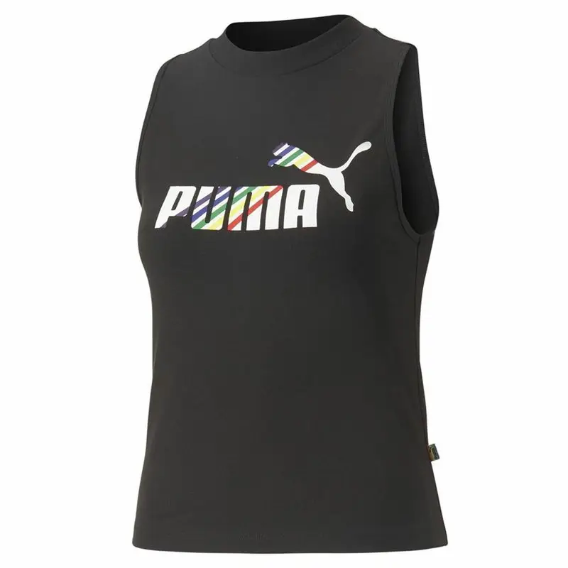 Maglia Smanicata da Donna Puma Ess+ Love Is Love Sl Nero | Puma