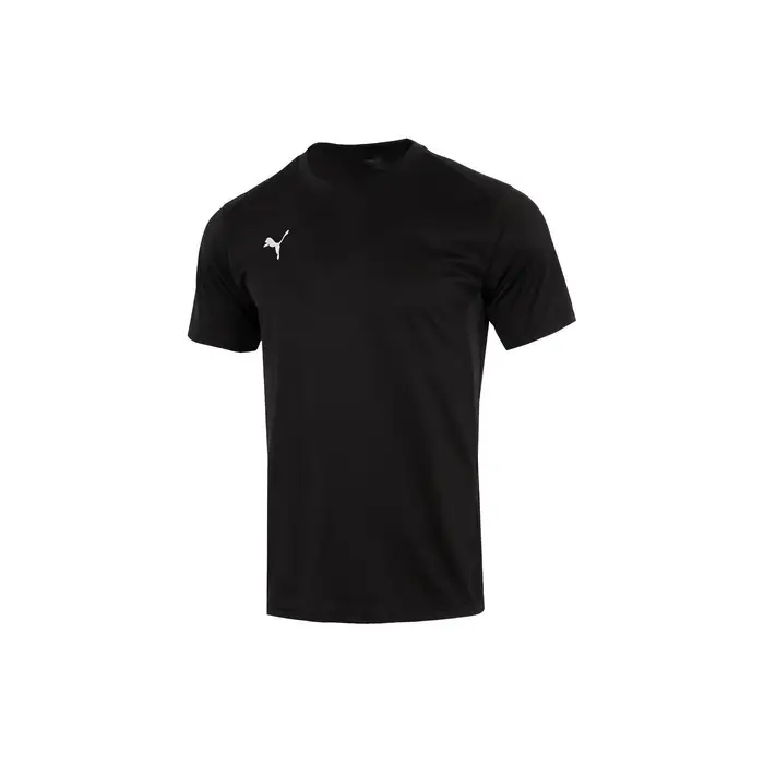 Maglietta Casual Traspirante a Maniche Corte con Girocollo, Colore Unito, per Fitness, Allenamento Sportivo, Outdoor, Moda, Comoda, Uomo, Top, Nero 658636-03 S