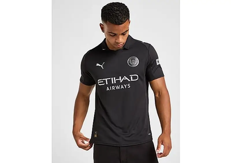PUMA Manchester City Away 2025/26 Away Shirt, Nero