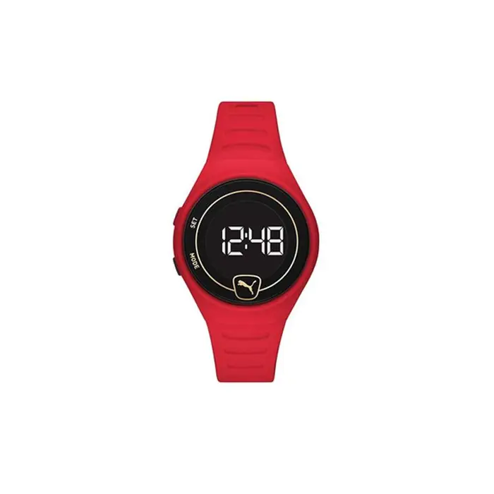 Puma Orologio al Quarzo 42mm Quadrante Nero Resistente all Acqua 50M Orologi da Uomo P5047 Black Dial