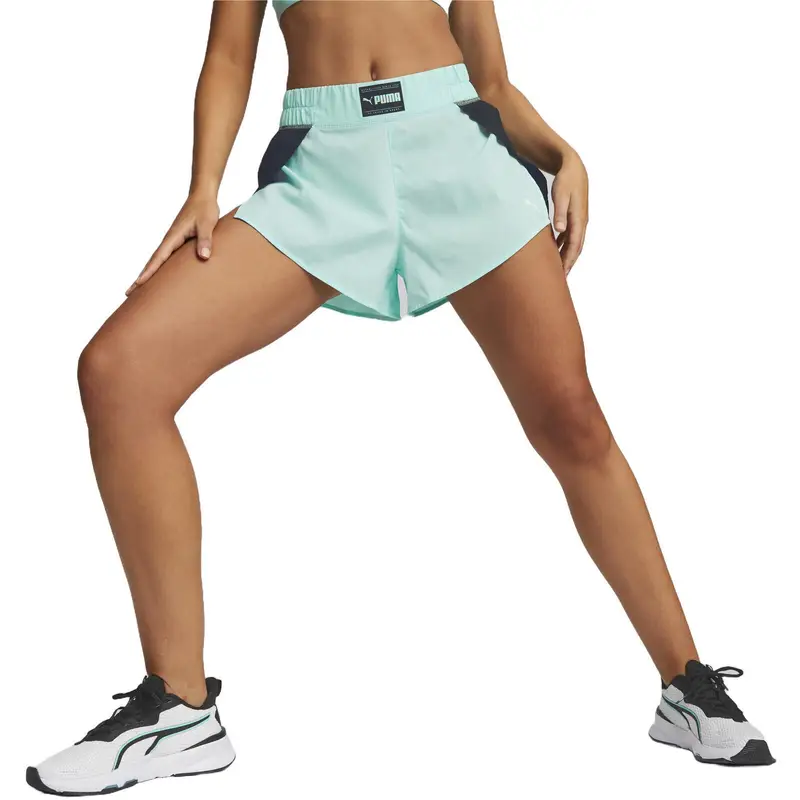 Pantaloncini Puma Fit Fashion Woven Flow Short. Blu. Donne | Puma