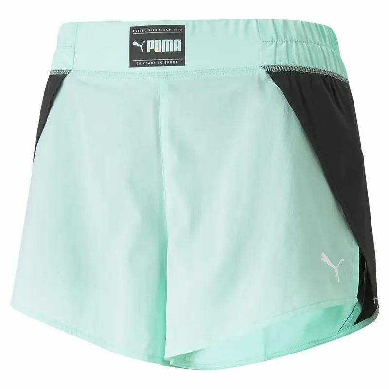Pantaloncini Sportivi da Donna Puma Fit Fashion Wov Acquamarina | Puma Multi