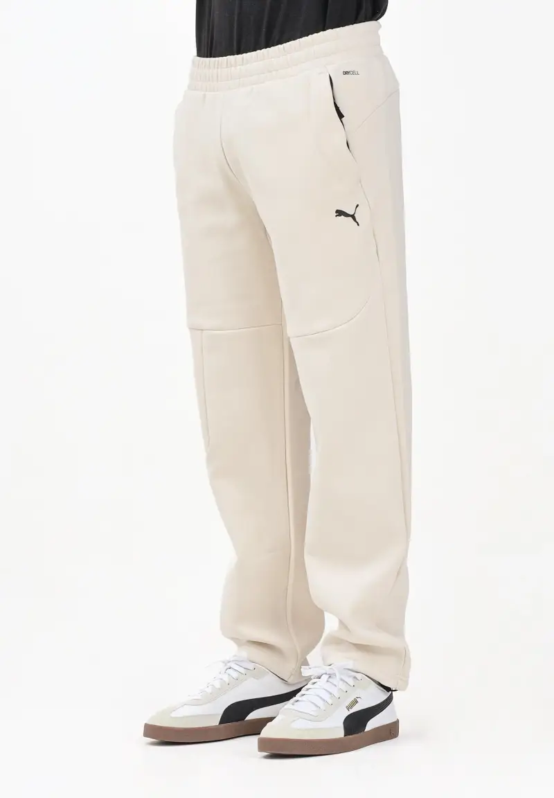 Puma Pantalone sportivo panna da uomo