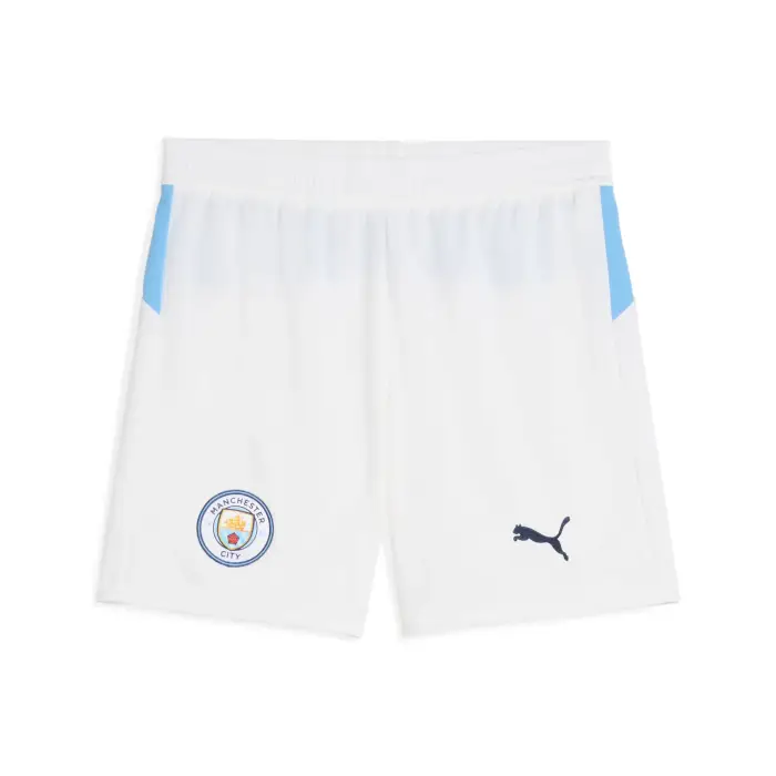 Pantaloni corti bambino Manchester City 2025/26 Blanc