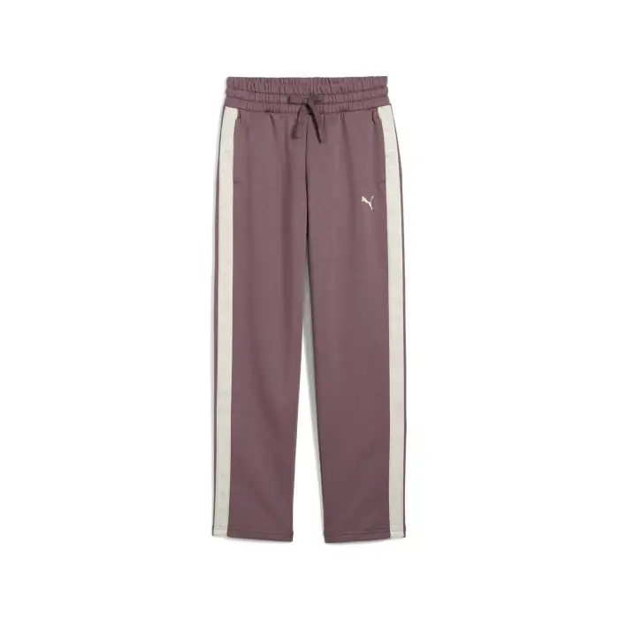 Pantaloni da jogging per ragazza Puma ESS Tape Violet