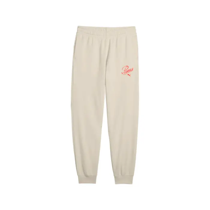 Puma Pantaloni da jogging per ragazza Script Blanc