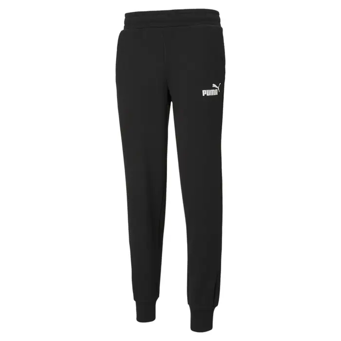 Puma Pantaloni da tuta Essentials con logo da uomo Black | Nero