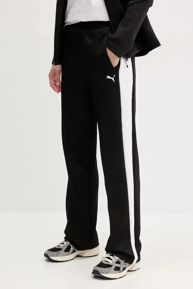 Puma pantaloni della tuta donna colore nero 629797