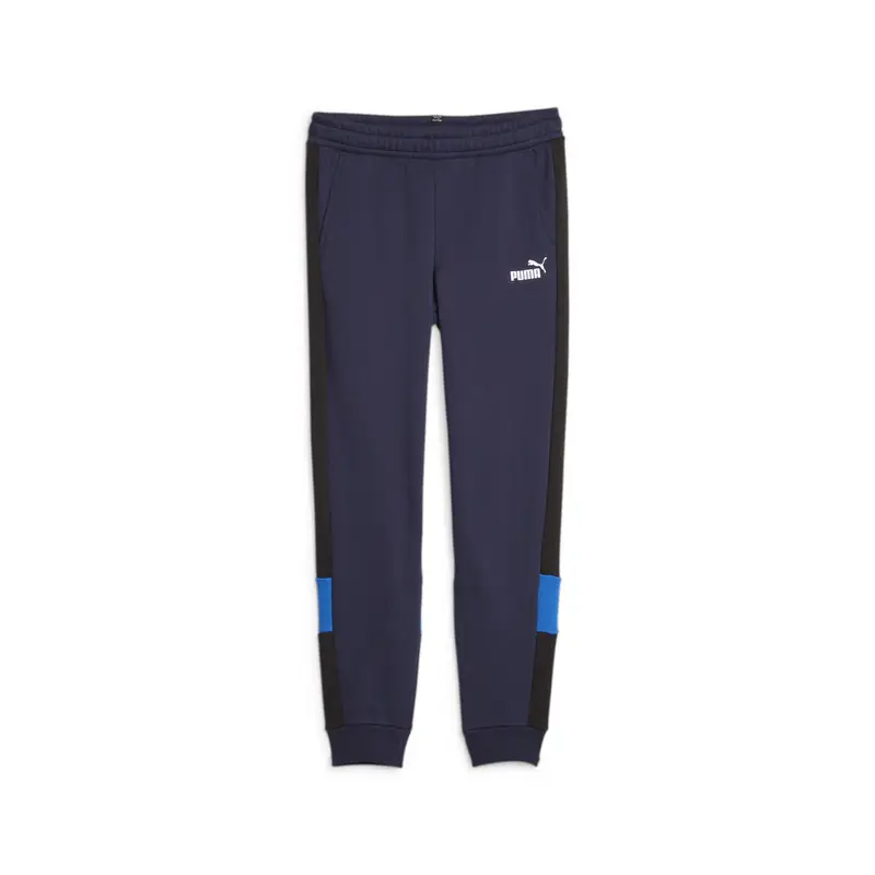 Pantaloni della tuta Essentials+ a blocchi di colore da ragazzi PUMA | Puma Blu