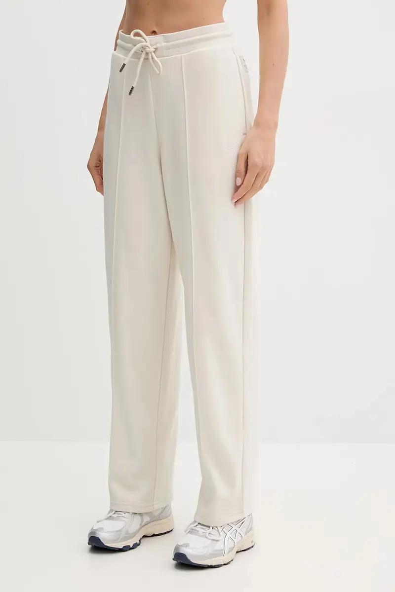 Puma pantaloni tuta donna colore beige 688129