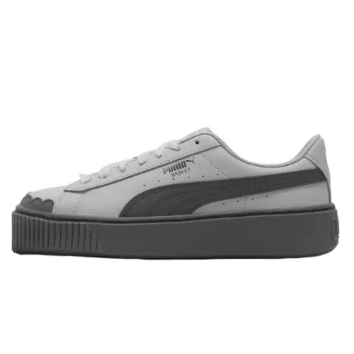 Platform Sneakers Sportive alla Moda Aumenta Altezza Basse Donna Grigio 404157-01 38