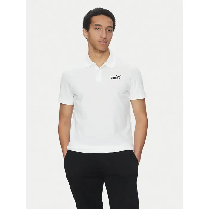 Polo Essentials 682552 Bianco Regular Fit
