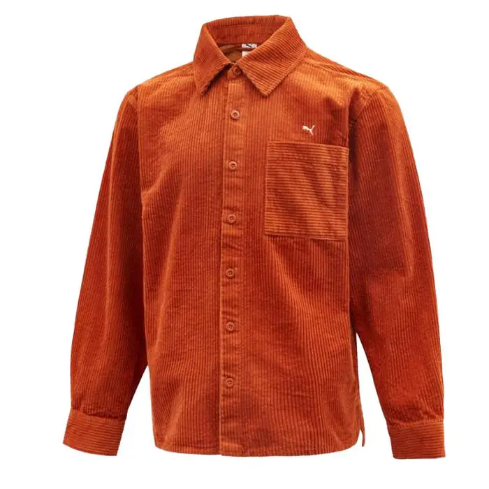 Polo Stile Colore Unico Sportivo Casual Manica Lunga Camicia Uomo camicie 633502-93 L