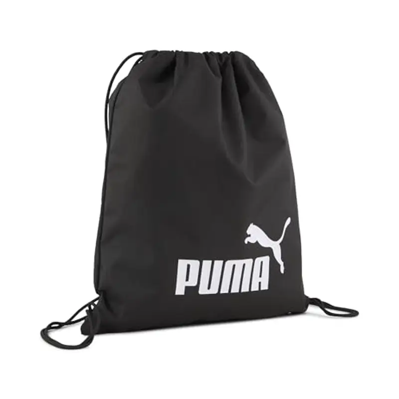 Puma PHASE Gym Sack - Sacchi da palestra Unisex, Black, OSFA - 091163