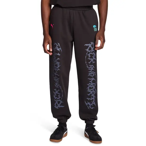 Puma Rick & Morty Uomo - Pantaloni Nero - di cotone Black