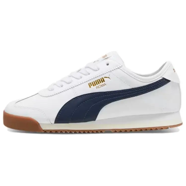 Puma Roma 68 Revival - Bianco Blu Navy Uomo Sneakers Gomma 398634