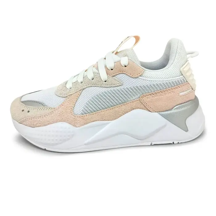 Puma Rs-X Mesh Suede Bianco Argento - Sneakers Donna EUR / UK