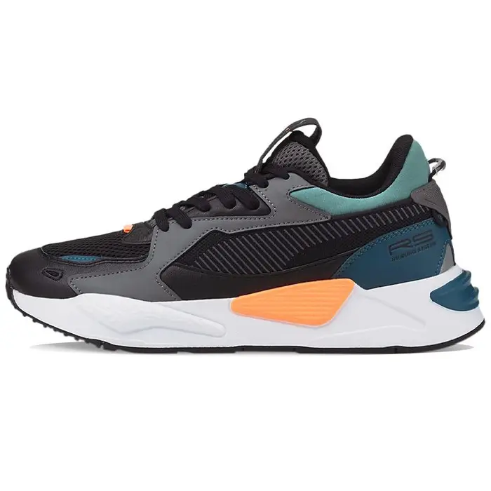 Puma Rs-Z Core Tessuto a Rete Comfort Sportivo Scarpe Casual Lifestyle Basse Unisex Sneaker Nero Blu 383590-02 35 5