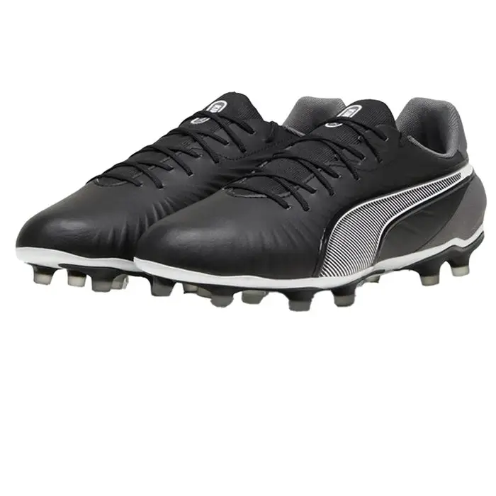 Scarpe da calcio King Match Firm Ground da uomo 6 UK nero