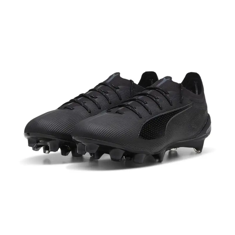 Scarpe da calcio ULTRA 5 ULTIMATE FG PUMA Black Silver Shadow Gray Metallic | Puma Nero