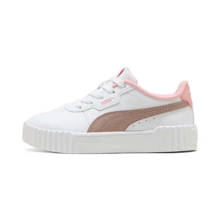 Scarpe da ginnastica ragazza Puma Carina 3 0 Blanc
