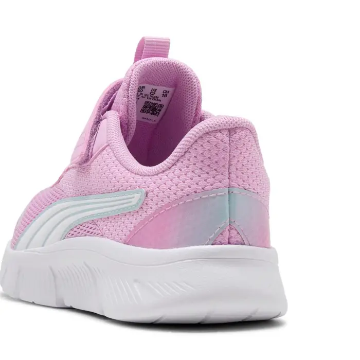 PUMA Scarpe da ginnastica rosa da bambina con chiusura a strappo