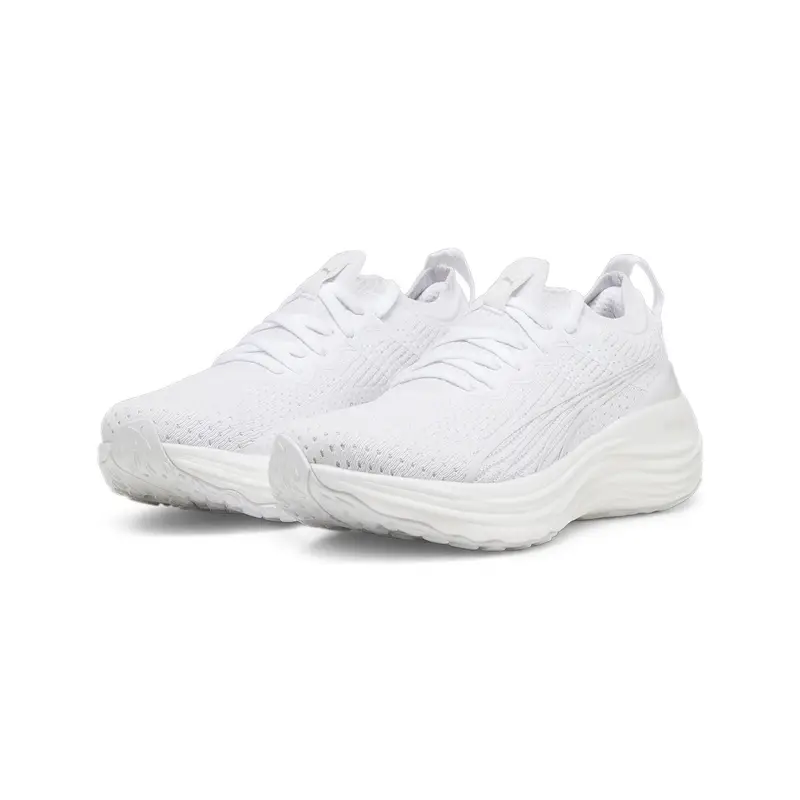 Scarpe da running ForeverRun NITRO Knit da donna PUMA White Feather Gray | Puma Bianco