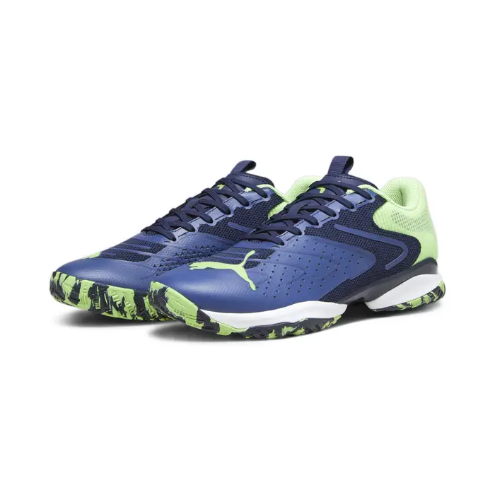 Puma Scarpe padel Solarattack RCT Navy Fast Yellow White Blue | Nero