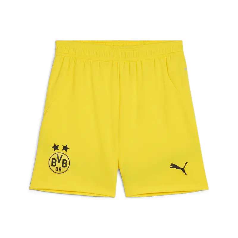 Shorts Borussia Dortmund 24/25 per ragazzi PUMA Faster Yellow Black | Puma Giallo