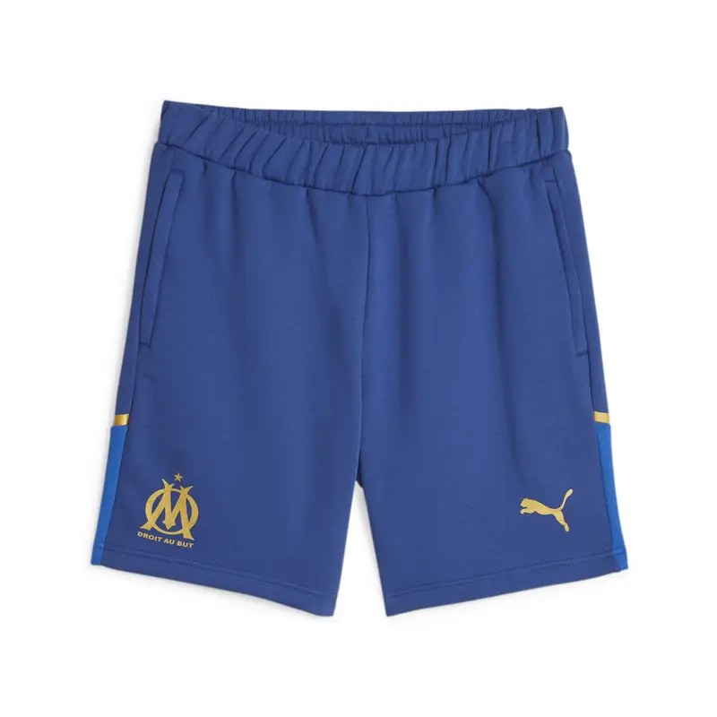 Shorts da calcio Olympique de Marseille Casuals PUMA Clyde Royal White Blue | Puma Bianco