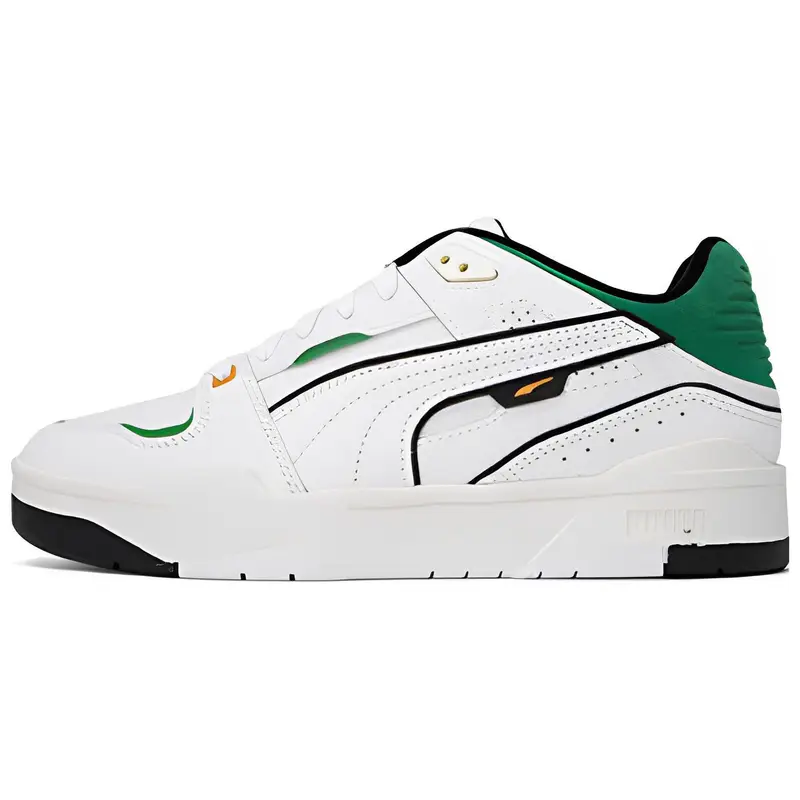 Puma Slipstream Bball Bianco Verde Archivio Sneakers Unisex 393266