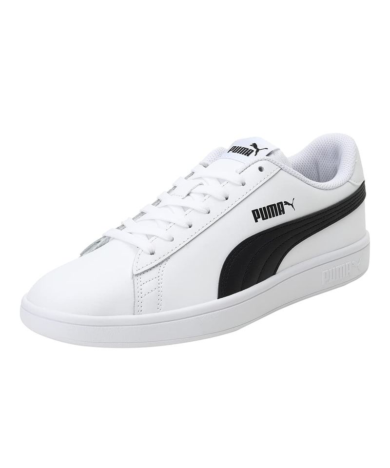 Puma Smash V2 L Sneakers Bianco/Nero Unisex 38.5 EU