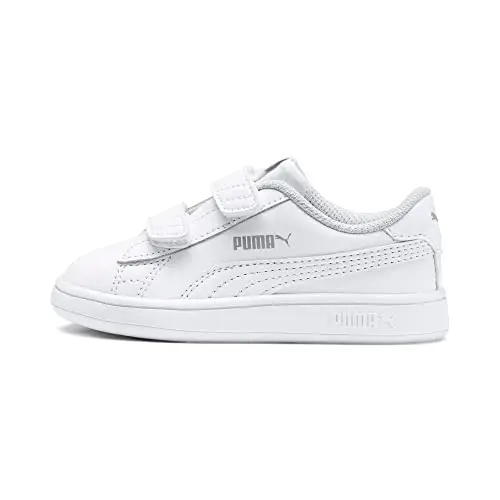PUMA Smash v2 L V Inf, Sneakers, White White, 26 EU