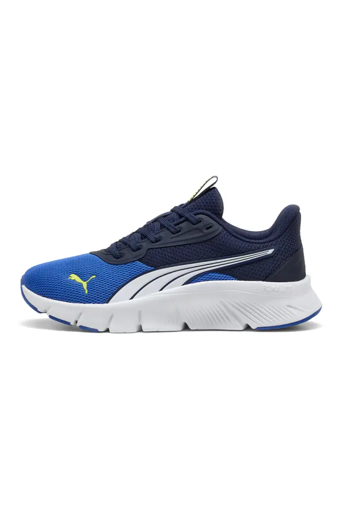 PUMA Sneakers blu e gialle running leggere Flexfocus Lite Modern Jr [BLUE