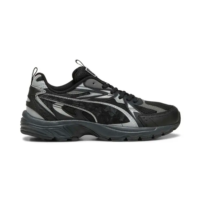 PUMA Sneakers donna nere da palestra modello Milenio con suola chunky