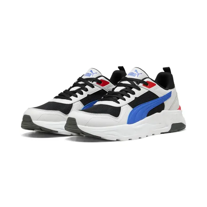 Sneakers grigie e nere da uomo Puma Trinity 2 LT da palestra