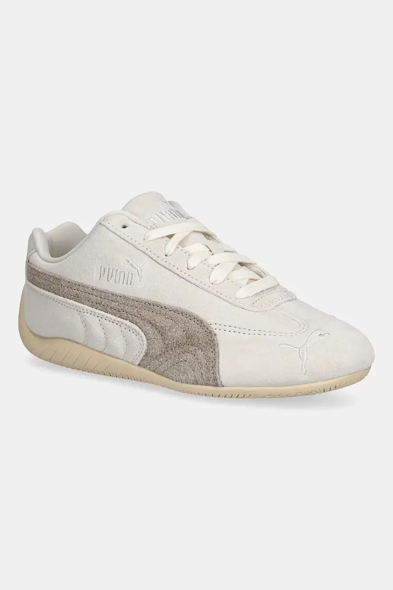 Puma sneakers in camoscio Speedcat Elevated Wns colore beige 403619