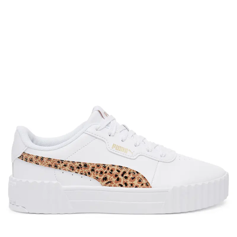Puma Sneakers Carina 3.0 Animal Jr 402268 02 Bianco