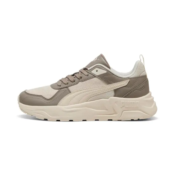 PUMA Sneakers da donna beige con inserti in mesh e dettagli sportivi