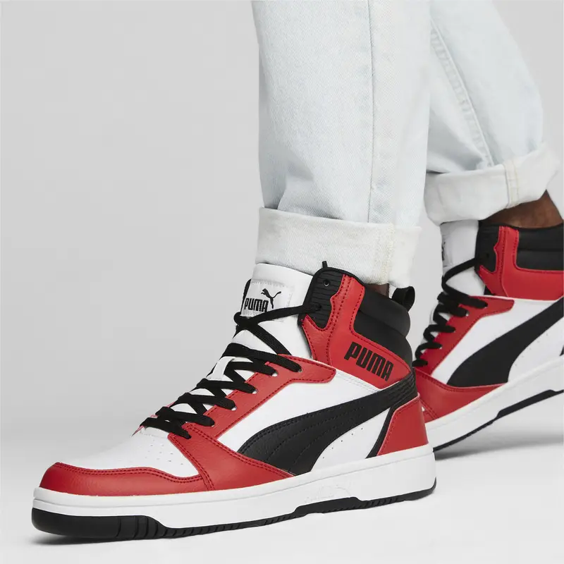 Sneakers Rebound PUMA White Black For All Time Red | Puma Bianco