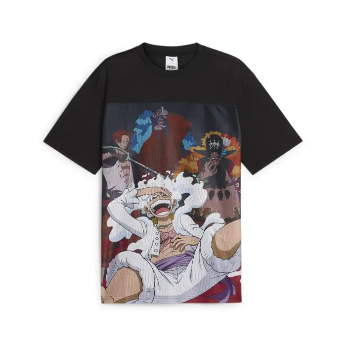 T-shirt stampato a tutto campo Puma X One Piece Noir