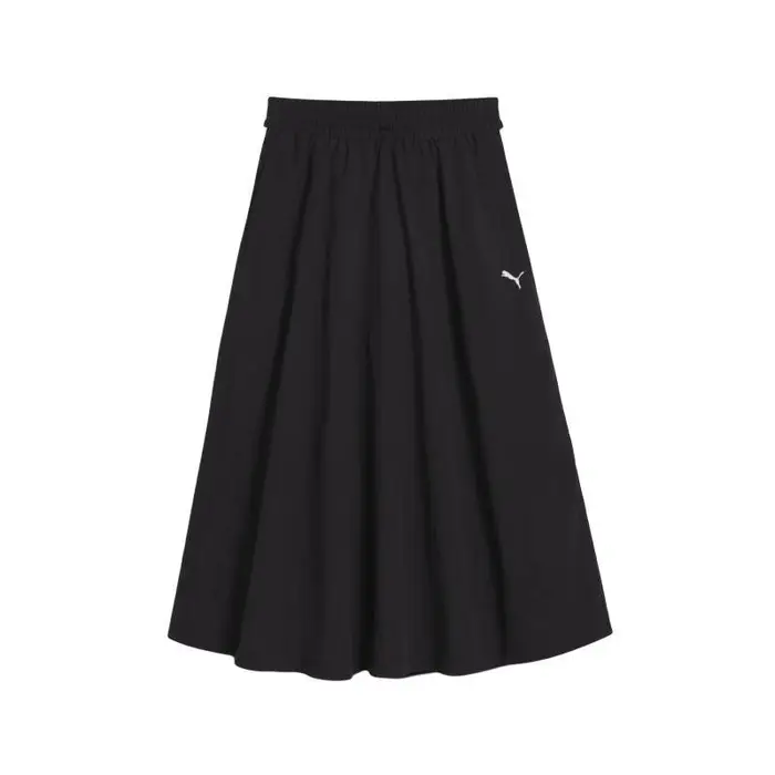 T7 Gonna Midi Tessuta Moda Confortevole Morbida Delicata sulla Pelle Casual Gonna Lunga Donna gonne 634064-01 XS