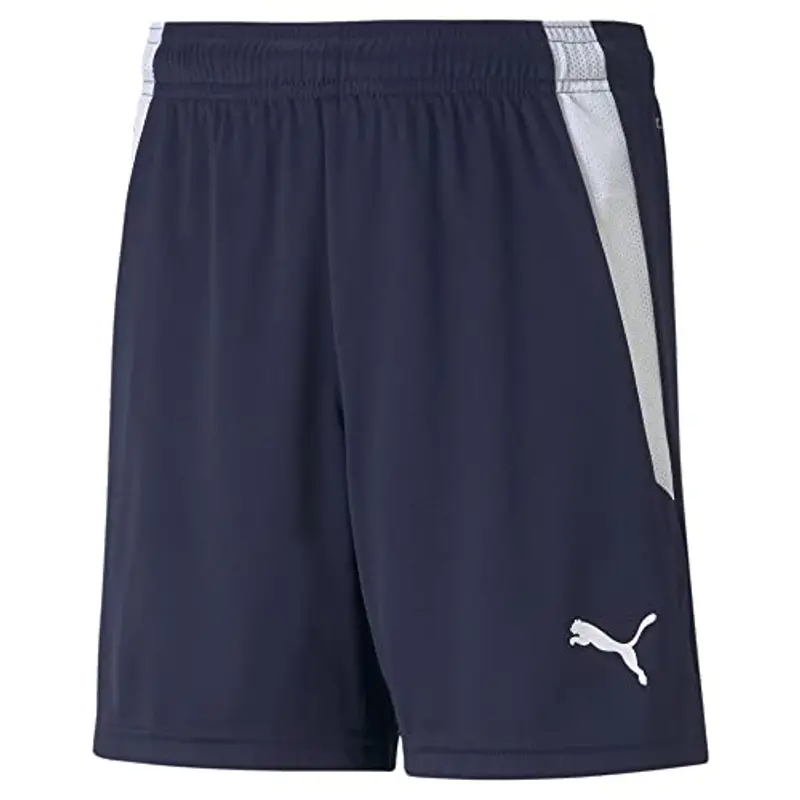 Puma TeamLIGA Shorts Jr - Pantaloncini Blu Unisex Bambini