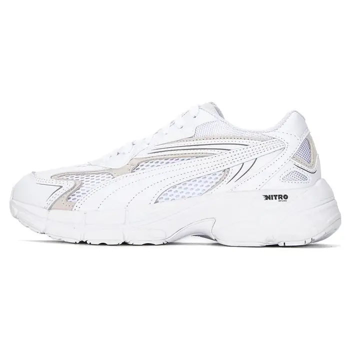 Puma Teveris Nitro Scarpe da ginnastica unisex low-top da papà Bianco 388911