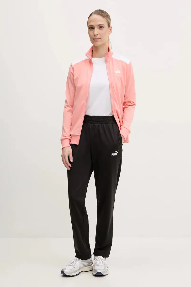 Puma tuta da ginnastica donna colore arancione 685075