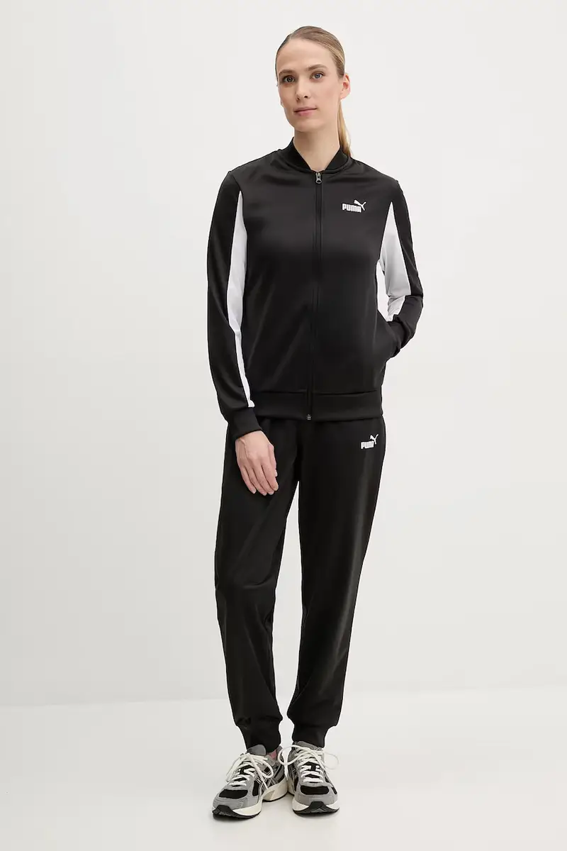 Puma tuta da ginnastica donna colore nero 685078